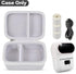 Phomemo M110 Label Maker Case - Portable Mini Bluetooth Thermal Printer Storage Bag for Labels, USB Cable, Accessories