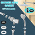 24 Sizes Plumbing Washers Assorted Kit, 160 PCS Garden Hose Rubber Washers & Shower Head Seals