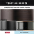 Delta VES50-VBR Vessona Wall Mount Toilet Paper Holder, Spring-Loaded Bath Hardware Accessory in Venetian Bronze