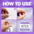 40P Coolrunner Running Bib Clips, Clear Race Number Buckle, Race bib Clips Fixing System Triathlon Race Bib Holder