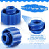 Syringe Tip Caps, No Needle Lock Cap for Feeding Tubes Lab Supplies, Blue (150 Pieces)