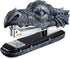 Dragon Head Stapler, Kids Novelty Stapler, Funny Carving Resin Faucet Stapler for Office Desk Stationery Home Decor