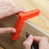 Chiloskit 2Pcs 90 Degree Woodworking Corner Clamp Tool, Clamping Angle Clamps for Picture Frames, Boxes, Cabinets