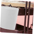 6-Piece Set Rolling Cart Accessory - Space-Saving Cup Holder Organizer