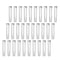 Eowpower 30pcs 10ml Lab Plastic Graduated Vial Storage Test Tubes with Seal Cap Container