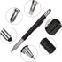 Zhanmai 8 Pieces Gifts for Men, Fathers Day Dad Gifts, 6 in 1 Multitool Pen Set with Refills, Black
