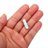 MECCANIXITY Magnetic Stirrer Mixer - 25mm/1" PTFE Coating Stir Bar Rod for Laboratory, Pack of 10