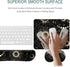 Keyboard Wrist Rest Support + Mouse Pad + Mouse Wrist Rest + Coaster, 4 PCS Ergonomic Memory Foam Set for Office & Home
