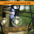 3V Bulbs,Only 3V 120V, E12 G40 Bulbs,Warm 25 Pack. DC Low Voltage,Solar String Light for DC, Burn Out at Shatterproof