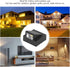 Yosoo Wall Lamp, Wall Mounted LED Light, Waterproof Decorative Light for Garden Patio and Porch (Warm White)
