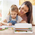 BTSKY Little Duck Double Layers Plastic Pencil Box, Cute Organizer for Pencils, Erasers, Small Stationery
