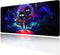 Large Gaming Mouse Pad - Anime Night Sky Custom Desk Pad, Non-Slip Rubber Base, Portable for Office, Game