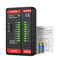 HT812A Ethernet Cable Tester with RJ45 RJ11 Port, Fast/Slow Gear, 60V Continuity Test for CAT5/CAT6