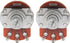 Musiclily Metric Full Size 500K Pots Split Knurled Long 18mm Shaft Linear Taper Guitar Potentiometers (Pack of 2)