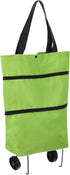 MECCANIXITY Folding Shopping Bag with Wheels 66lb Reusable Collapsible Grocery Cart Foldable