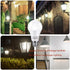 12V LED Light Bulb 60W Equivalent E26 7W 630Lm, Low Voltage AC/DC 11-18V, A19-12volt RV Marine, 6 Pack
