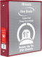 BAZIC 3 Ring Binder 1.5" Economy View Binders Organizer, Burgundy, Round Ring, Hold 280 Sheets