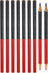 PATIKIL Red and Blue Round Pencils, 48 Pack HB Graphite Double-Ended Pencils for Classroom Office Marking