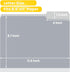 SUNEE Letter Size File Folders, 100 Pack Gray Manilla Folders 8.5 x 11 with 1/3-Cut Tabs for Office Home School