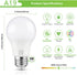 A19 LED Light Bulbs, 60 Watt Equivalent LED Bulb, Neutral White 4000K, 850LM, E26 Base, Non-Dimmable, 9W Bright White Bulbs, 12-Pack by Maylaywood