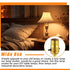 Saysurey 8 Pack E26 UL Listed Lamp Socket with Push On/Off, Threaded Base, Medium Screw Push Socket, Lamp Parts