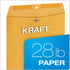 Quality Park 10 x 13 Clasp Envelopes, Brown Kraft, 100/Box, Gummed, Moisture-Activated Adhesive