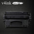 v4ink 49X 53X High Yield Toner Cartridge Replacement for HP P2015dn, P2015, P2010 (Black, 2 Packs)