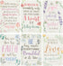 Faith Prayer Journal Notebooks for Women, 6 Pack, 5x8 In with Inspirational Quotes