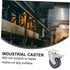 Industrial Swivel Caster Wheels - Heavy-Duty Rolling Cart Accessories