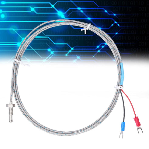 WRNT-02 M8 K-Type Thermocouple, Scanners & Testers Temperature Probes Sensor Wire Screw Temperature Probe 0-600?