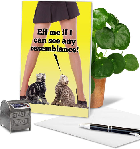NobleWorks - 1 Funny Birthday Card for Women, Inappropriate Humor, Hilarious Birthdays (Buyer Discretion Advised)