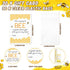 Back to School Gifts for Students, 60 Cute Bee Pencils, 3D Bee Erasers, 30 Welcome Greeting Cards