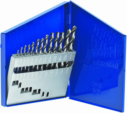 Irwin Tools Irwin Industrial Tools 60136 General Purpose Metal Index Drill Bit Set, 13-Piece by IRWIN