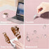 Desk Mat with Wireless Charging, Pink Mouse Pad with Charger, Large Leather Computer Mouse Pad for Keyboard and Mouse