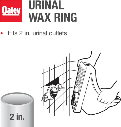Oatey 31187 Urinal Wax Ring, 2 in