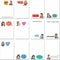 Spakon 12 Pieces Funny Notepads for Coworkers, Sarcastic Sticky Notes for Office Adult Work Gifts