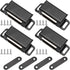 Jersvimc 4Pcs Closet Magnetic Door Catch Cabinet Door Magnets Catch, Drawer Magnet Latch Magnetic Shutter Hardware