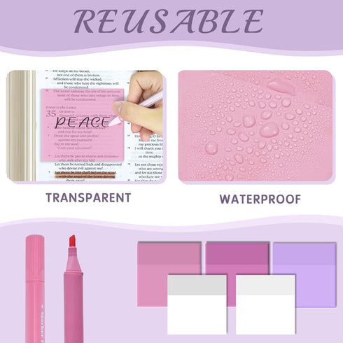 Bible Journaling Kit, Bible Study Supplies, Highlighters and Pens No Bleed, Study Tools, Journaling Kit for Women,