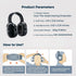 Noise Cancelling Headphones for Adults Kids, Adjustable Ear Muffs for Autism, Effective Hearing Protection
