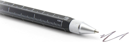 Troika Construction Ballpoint Pen, Black - Reliable Writing Instrument