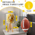 RAINFALLARING Tripod Bedside Table Lamp for Bedroom Elegant Yellow White Rose Bouquet Sunflowers Glitter Accents