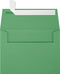 LUXPaper A6 Invitation Envelopes | 50 Qty | Peel & Press | 4 3/4" x 6 1/2" | Holiday Green | 80lb. Text