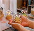 Beufee Flower Lamp, Tulip Lamp Handmade Artificial Flower Table Lamp Flower Desk Lamp Tulip Night Light Unique Lamps