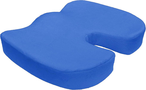 Bookishbunny Coccyx Orthopedic Memory Foam Office Chair and Car Seat Pad Comfort