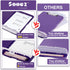 Sooez Clipboard with Storage, High Capacity Nursing Clipboards with Pen Holder, Heavy Duty Plastic Clipboard for