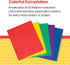 School Smart Smooth 2-Pocket Folder with Fasteners, Assorted Colors, Pack of 25