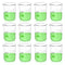 Utile 250ml Beaker Set, Upgraded Thickening Low Form Borosilicate Glass Beakers, 12pcs of 8.5oz Graduated Beakers