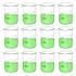 Utile 250ml Beaker Set, Upgraded Thickening Low Form Borosilicate Glass Beakers, 12pcs of 8.5oz Graduated Beakers