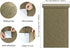 Countertops 12"x100" CHIHUT Metallic Bronze Peel and Stick Wallpaper Antique Gold Embossed Cloud Pattern Self Adhesive
