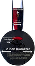 Universal Typewriter Ribbon - 1/2 Inch Wide Black and Red Ink Ribbon with Eyelets on 2 Inch Spool